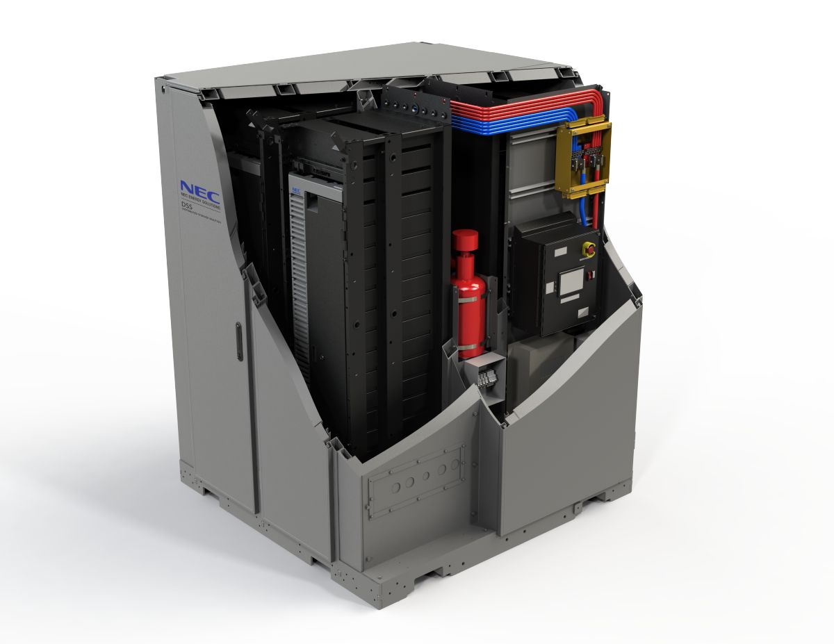 Energy Storage cutway NEC